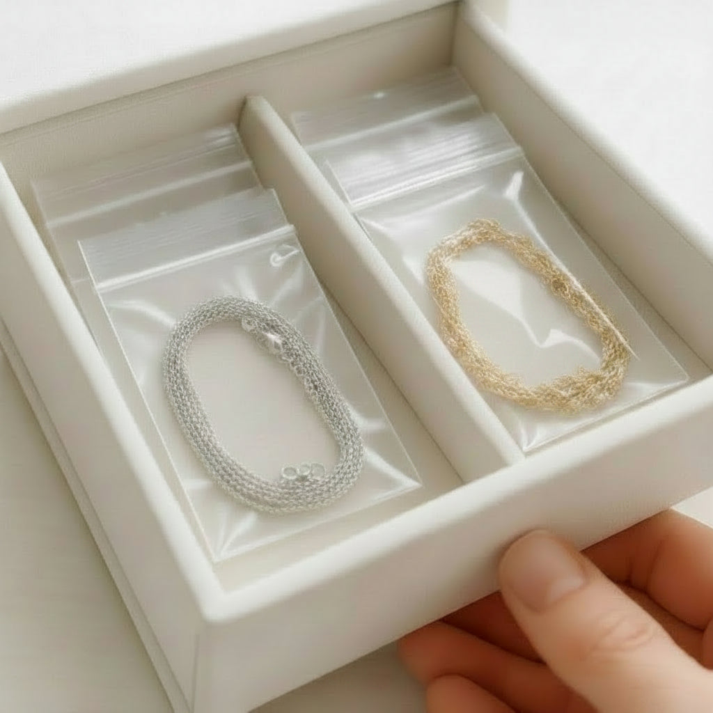 Storing Silver Jewellery - Airtight is best!