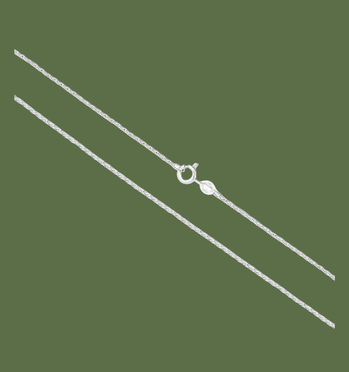 Silver chains (made in Italy)