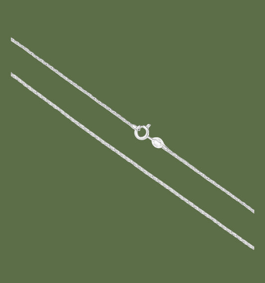 Silver chains (made in Italy)