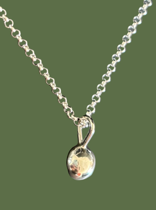 Silver Dome pendant (in stock)