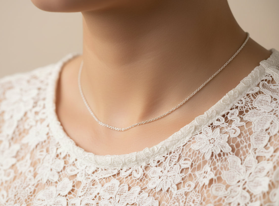 Silver chains (made in Italy)