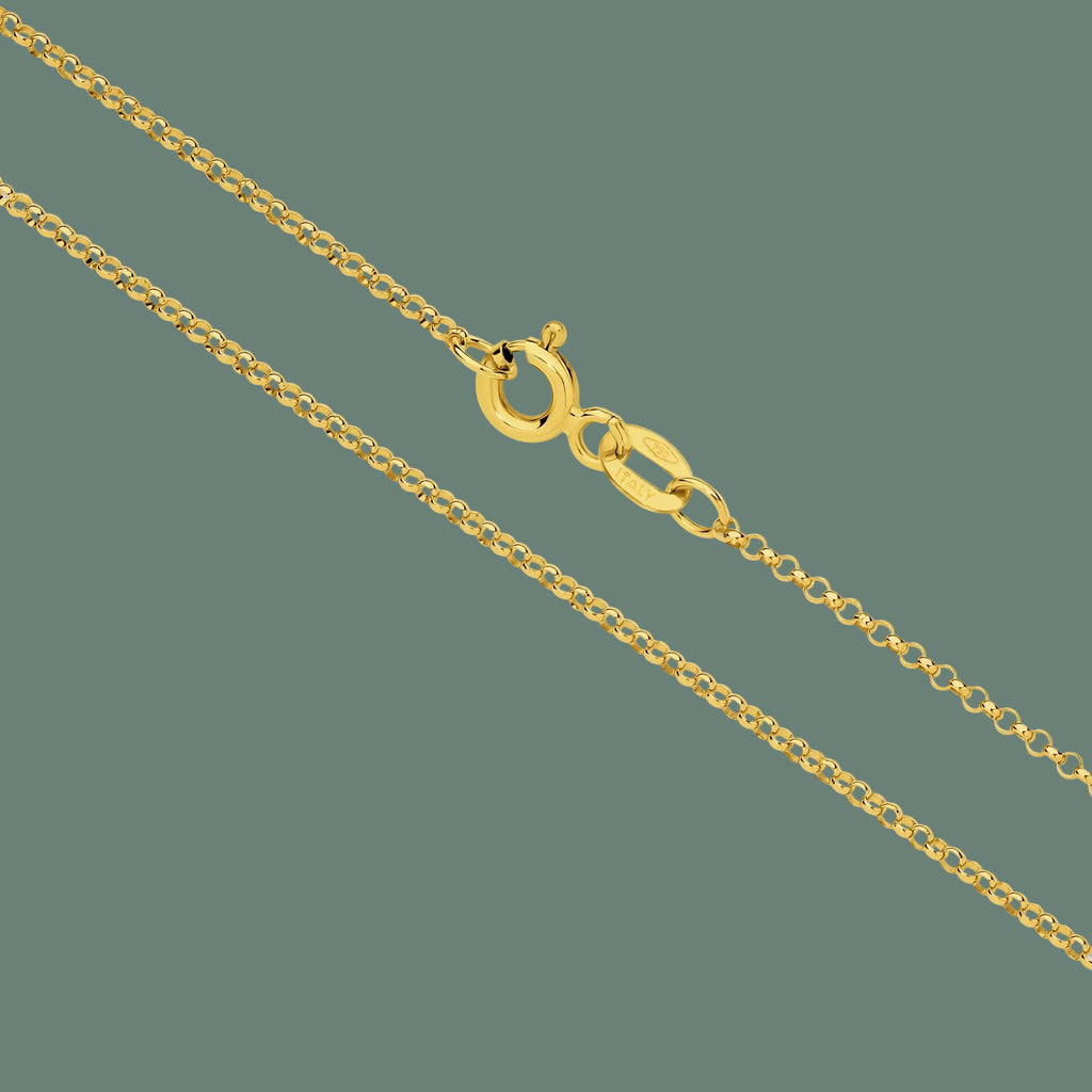 9ct gold chains (made in Italy)