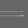 9ct gold chains (made in Italy)