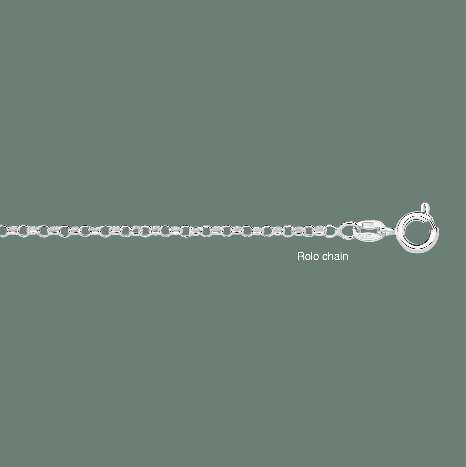 Silver chains (made in Italy)
